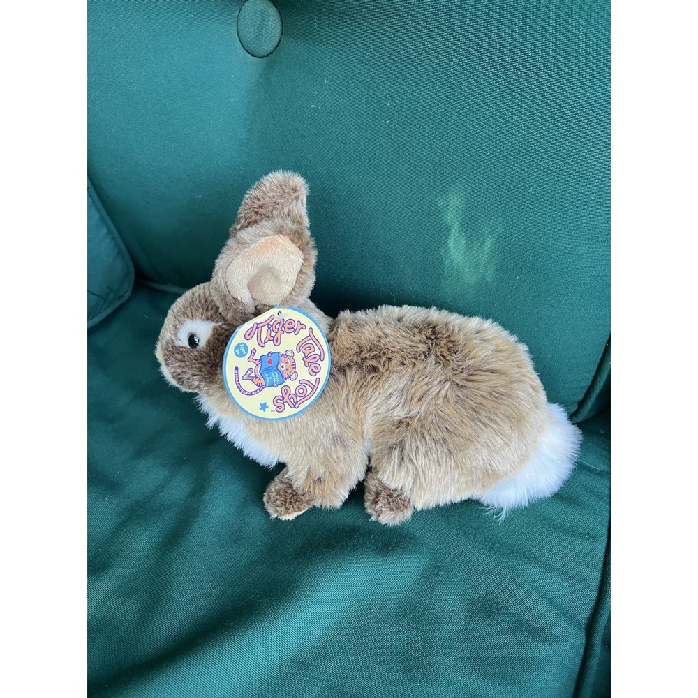 Tiger Tale Toys Brigid The Brown Bunny Rabbit 10" Plush Stuffed Animal Toy NWT